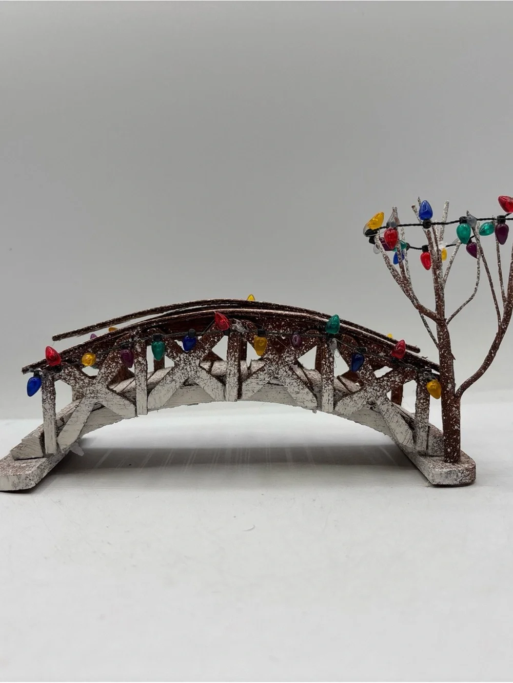 Lemax Village Collection 1991‎ Vintage Dickensvale Collectible Wooden Footbridge